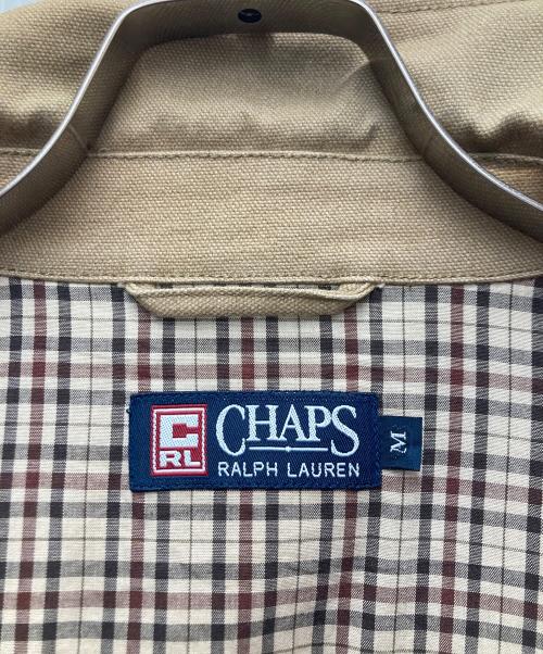 CHAPS RALPH LAUREN（チャップス ラルフローレン）CHAPS RALPH LAUREN (チャップス ラルフローレン) ワークジャケット ブラウン サイズ:Ｍの古着・服飾アイテム