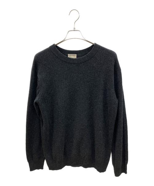 BEAUTY&YOUTH（ビューティーアンドユース）BEAUTY&YOUTH (ビューティーアンドユース) カシミヤクルーネックニット グレー サイズ:XLの古着・服飾アイテム