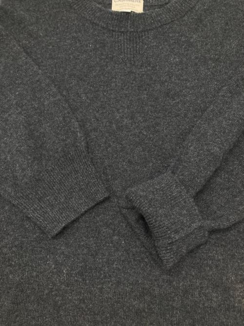 BEAUTY&YOUTH（ビューティーアンドユース）BEAUTY&YOUTH (ビューティーアンドユース) カシミヤクルーネックニット グレー サイズ:XLの古着・服飾アイテム