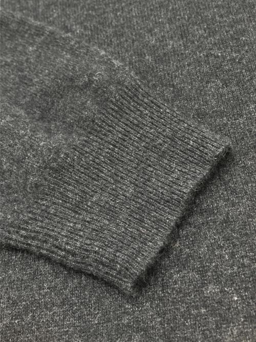 BEAUTY&YOUTH（ビューティーアンドユース）BEAUTY&YOUTH (ビューティーアンドユース) カシミヤクルーネックニット グレー サイズ:XLの古着・服飾アイテム