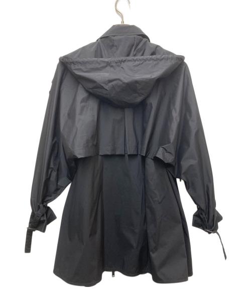 MONCLER（モンクレール）MONCLER (モンクレール) Pamanzi Nylon Trench Coat ブラック サイズ:2の古着・服飾アイテム