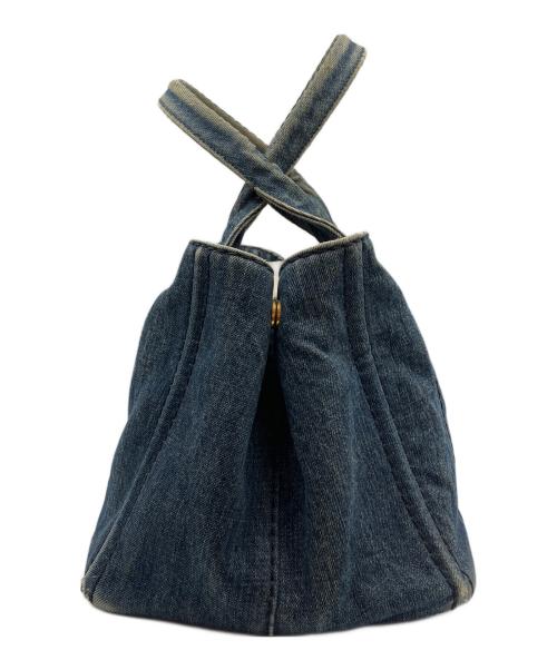 PRADA（プラダ）PRADA (プラダ) トートバッグ ブルーの古着・服飾アイテム