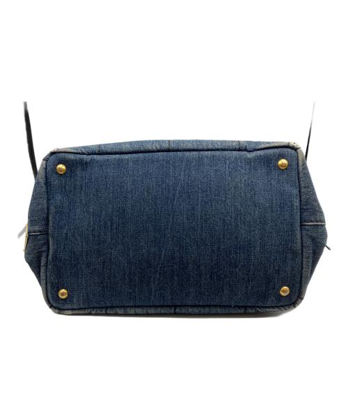 PRADA（プラダ）PRADA (プラダ) トートバッグ ブルーの古着・服飾アイテム