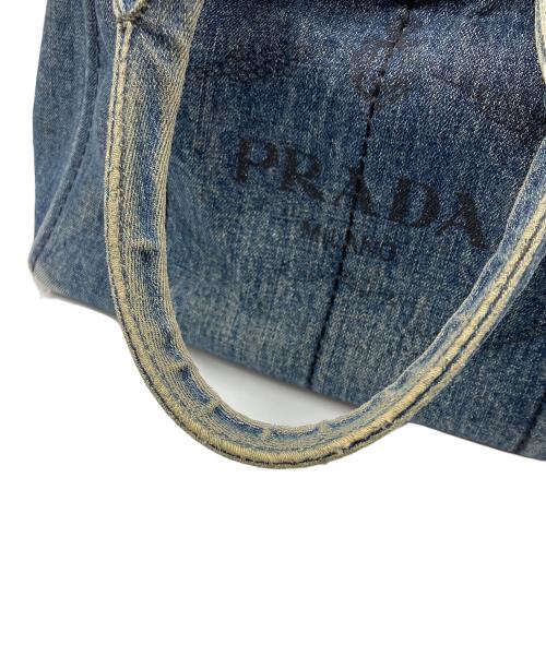 PRADA（プラダ）PRADA (プラダ) トートバッグ ブルーの古着・服飾アイテム