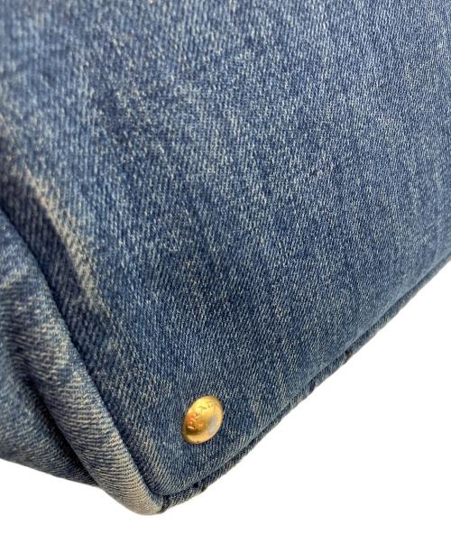 PRADA（プラダ）PRADA (プラダ) トートバッグ ブルーの古着・服飾アイテム