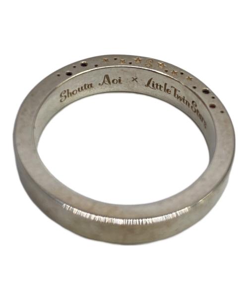 THE KISS（ザキス）THE KISS (ザキス) SHOUTA AOI (ショウタ アオイ) Little Twin Stars (リトルツインスターズ) シルバーリング サイズ:表記無の古着・服飾アイテム