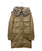 DIESELディーゼル）の古着「コーティング中綿ジャケット」｜グリーン