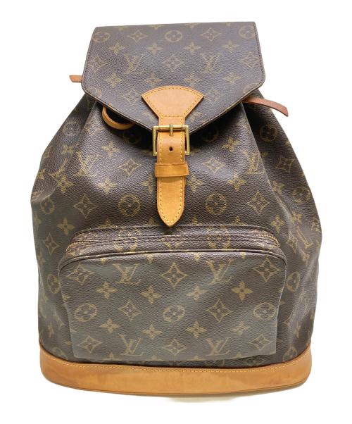 LOUIS VUITTON（ルイ ヴィトン）LOUIS VUITTON (ルイ ヴィトン) モノグラム モンスリGM ブラウン サイズ:GMの古着・服飾アイテム