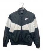 NIKEナイキ）の古着「Synthetic Fill Men's Graphic Bomber Jacket」｜ブラック×ホワイト