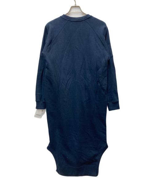DOUBLE STANDARD CLOTHING（ダブルスタンダードクロージング）DOUBLE STANDARD CLOTHING (ダブルスタンダードクロージング) ESSENTIALカットアウト裏毛ワンピース ネイビー サイズ:36 未使用品の古着・服飾アイテム