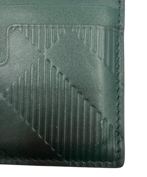 BURBERRY（バーバリー）BURBERRY (バーバリー) カードケース グリーンの古着・服飾アイテム