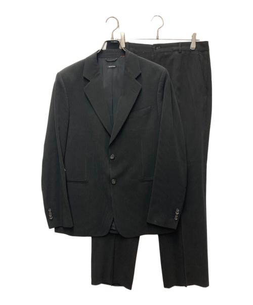 GIORGIO ARMANI（ジョルジョアルマーニ）GIORGIO ARMANI (ジョルジョアルマーニ) セットアップスーツ ブラック サイズ:L(50）の古着・服飾アイテム