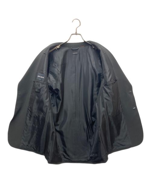 GIORGIO ARMANI（ジョルジョアルマーニ）GIORGIO ARMANI (ジョルジョアルマーニ) セットアップスーツ ブラック サイズ:L(50）の古着・服飾アイテム