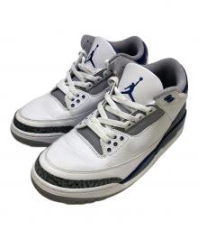 NIKE（ナイキ）の古着「AIR JORDAN 3 RETRO MIDNIGHT NAVY」｜ホワイト×ネイビー