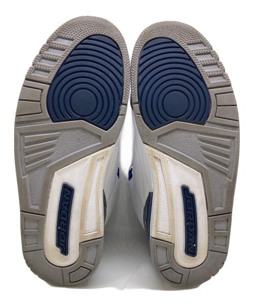 NIKE（ナイキ）NIKE (ナイキ) AIR JORDAN 3 RETRO MIDNIGHT NAVY ホワイト×ネイビー サイズ:US9の古着・服飾アイテム