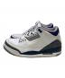 NIKE (ナイキ) AIR JORDAN 3 RETRO MIDNIGHT NAVY ホワイト×ネイビー サイズ:US9：12000円
