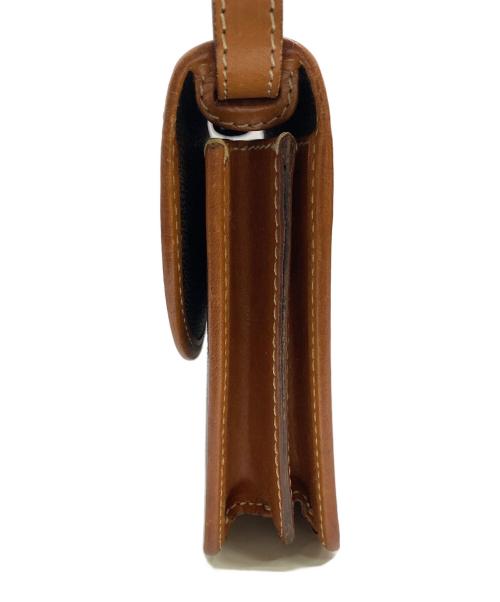 CELINE（セリーヌ）CELINE (セリーヌ) フラップミニショルダーバッグ マカダムの古着・服飾アイテム