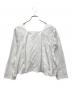 COMME des GARCONS COMME des GARCONS (コムデギャルソン コムデギャルソン) スクエアネックブラウス ホワイト サイズ:XS：10000円