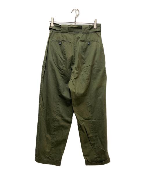 Traditional Weatherwear（トラディショナルウェザーウェア）Traditional Weatherwear (トラディショナルウェザーウェア) ワイドパンツ カーキ サイズ:25の古着・服飾アイテム