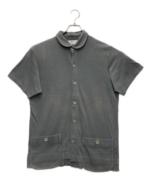 Y's（ワイズ）Y's (ワイズ) Y's半袖シャツ グレー サイズ:3の古着・服飾アイテム