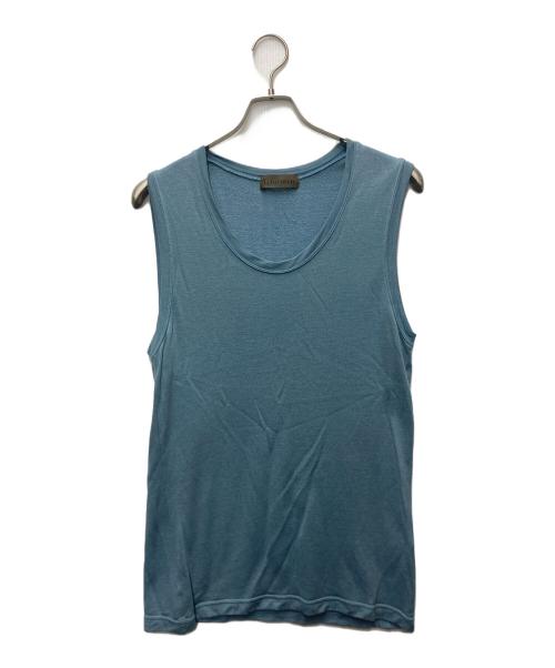 Y's for men（ワイズフォーメン）Y's for men (ワイズフォーメン) ノースリーブカットソー スカイブルー サイズ:3の古着・服飾アイテム