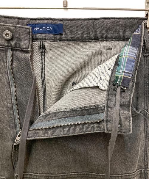 NAUTICA（ノーティカ）NAUTICA (ノーティカ) ダブルニーデニムペインターパンツ グレー サイズ:Lの古着・服飾アイテム