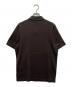 TOMORROW LAND tricot (トゥモローランド トリコ) シルクミックスニットポロシャツ ブラウン サイズ:XS 未使用品：5000円