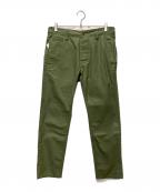 NUDIE JEANSヌーディー・ジーンズ）の古着「ミリタリーパンツ」｜グリーン