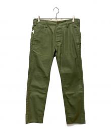 NUDIE JEANS（ヌーディー・ジーンズ）の古着「ミリタリーパンツ」｜グリーン