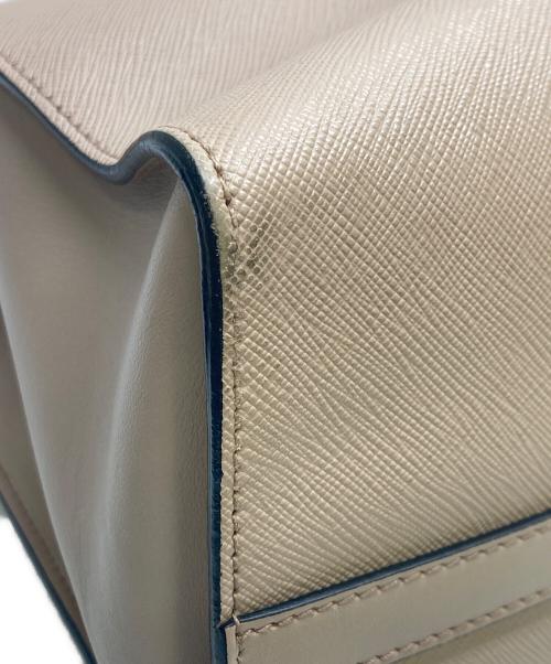 PRADA（プラダ）PRADA (プラダ) 2WAYバッグ サフィアーノ ピンクベージュの古着・服飾アイテム