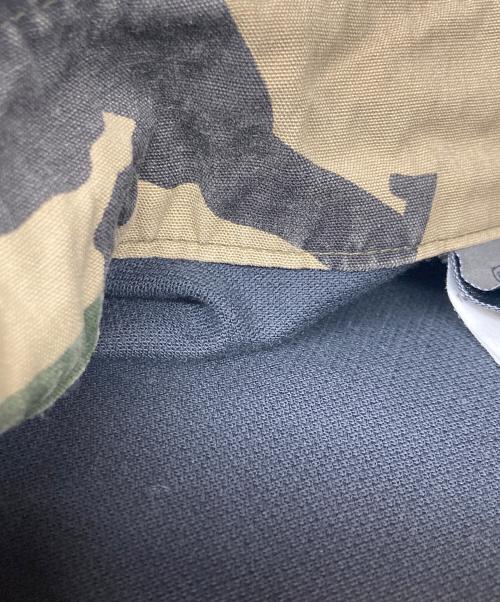 55DSL（フィフテーファイブディーエスエル）55DSL (フィフテーファイブディーエスエル) ジップブルゾン ブラック×カーキ サイズ:SIZE Sの古着・服飾アイテム