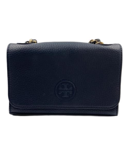 TORY BURCH（トリーバーチ）TORY BURCH (トリーバーチ) チェーンショルダーバッグ ネイビーの古着・服飾アイテム