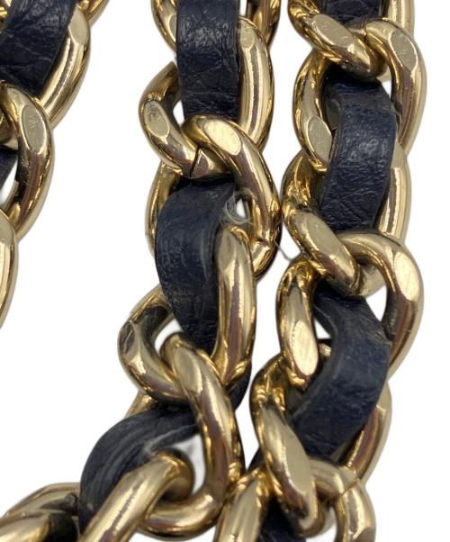 TORY BURCH（トリーバーチ）TORY BURCH (トリーバーチ) チェーンショルダーバッグ ネイビーの古着・服飾アイテム