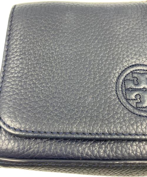 TORY BURCH（トリーバーチ）TORY BURCH (トリーバーチ) チェーンショルダーバッグ ネイビーの古着・服飾アイテム