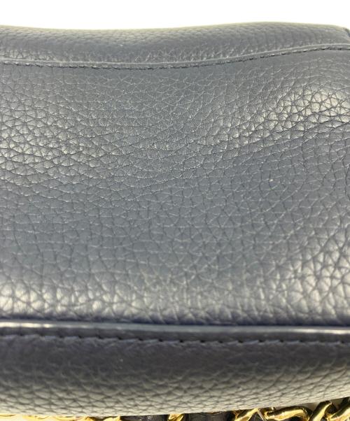 TORY BURCH（トリーバーチ）TORY BURCH (トリーバーチ) チェーンショルダーバッグ ネイビーの古着・服飾アイテム
