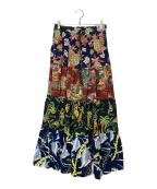 Sun Surf×BEAMS BOYサンサーフ×ビームスボーイ）の古着「ハワイアンクレイジーティアードスカート」｜マルチカラー