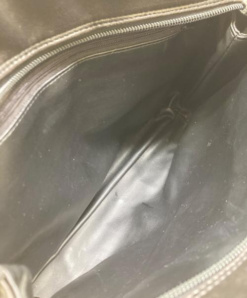 BALLY（バリー）BALLY (バリー) チェーンショルダーキルティングバッグ ブラウン×ゴールドの古着・服飾アイテム