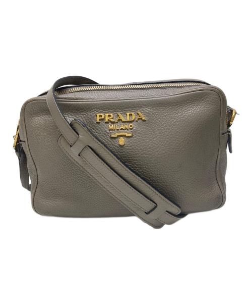 PRADA（プラダ）PRADA (プラダ) 2WAYバッグ VITTELO DAINO ベージュの古着・服飾アイテム