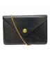 CELINE（セリーヌ）の古着「2WAYチェーンショルダーバッグ」｜ブラック×ゴールド