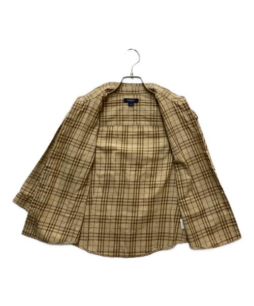 BURBERRY LONDON（バーバリーロンドン）BURBERRY LONDON (バーバリーロンドン) チェックシャツ ベージュ サイズ:4の古着・服飾アイテム