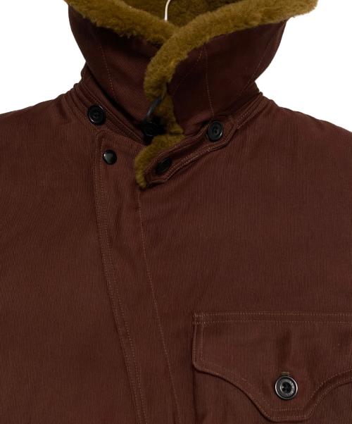 freewheelers（フリーホイーラーズ）freewheelers (フリーホイーラーズ) ''WIND MASTER'' WINTER FLYING JACKET ブラウン サイズ:Mの古着・服飾アイテム