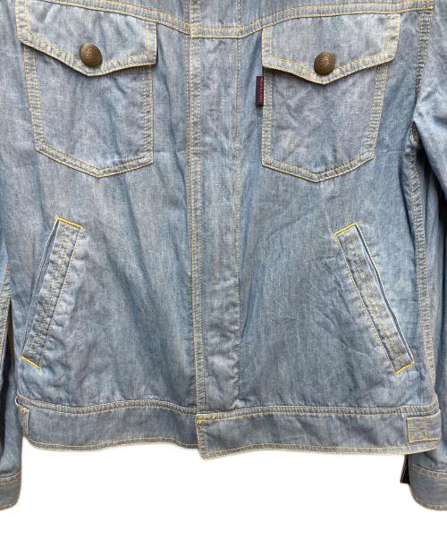 BURBERRY BLACK LABEL（バーバリーブラックレーベル）BURBERRY BLACK LABEL (バーバリーブラックレーベル) ジップアップシャツジャケット ブルー サイズ:Mの古着・服飾アイテム