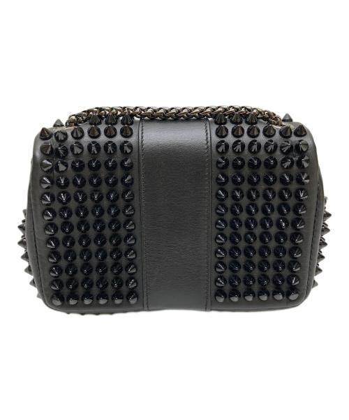 Christian Louboutin（クリスチャン・ルブタン）Christian Louboutin (クリスチャン・ルブタン) チェーンショルダーミニバッグ SWEETY CHARITY ブラックの古着・服飾アイテム