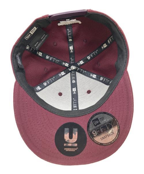 UNDERCOVERISM（アンダーカバーイズム）UNDERCOVERISM (アンダーカバーイズム) New Era (ニューエラ) キャップ 9FIFTY SNAPBACK ボルドーの古着・服飾アイテム
