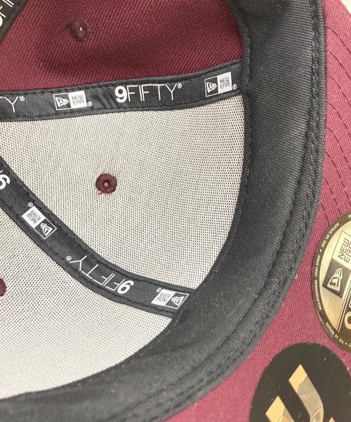 UNDERCOVERISM（アンダーカバーイズム）UNDERCOVERISM (アンダーカバーイズム) New Era (ニューエラ) キャップ 9FIFTY SNAPBACK ボルドーの古着・服飾アイテム
