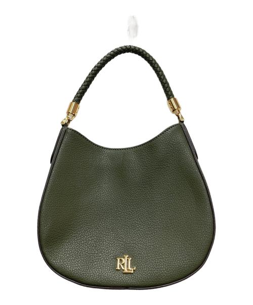 LAUREN RALPH LAUREN（ローレンラルフローレン）LAUREN RALPH LAUREN (ローレンラルフローレン) 2WAYバッグ グリーンの古着・服飾アイテム
