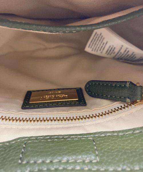 LAUREN RALPH LAUREN（ローレンラルフローレン）LAUREN RALPH LAUREN (ローレンラルフローレン) 2WAYバッグ グリーンの古着・服飾アイテム