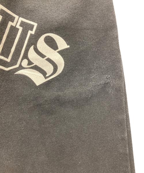 world wide famous（ワールドワイドフェイマス）world wide famous (ワールドワイドフェイマス) カスタムペイントデニムパンツ ブラック サイズ:W34×L30の古着・服飾アイテム