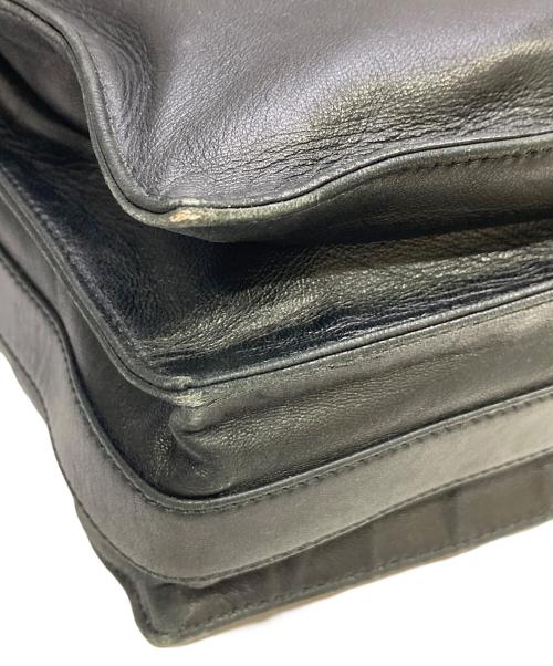 LOEWE（ロエベ）LOEWE (ロエベ) 巾着ショルダーバッグ ブラックの古着・服飾アイテム