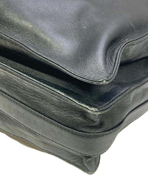 LOEWE（ロエベ）LOEWE (ロエベ) 巾着ショルダーバッグ ブラックの古着・服飾アイテム